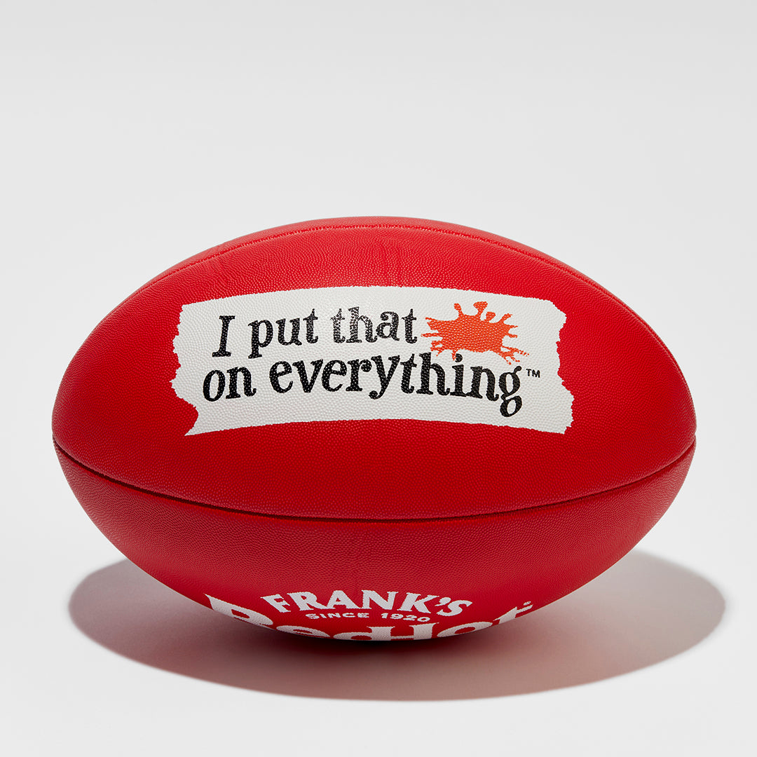 FRANK'S REDHOT RUGBY BALL
