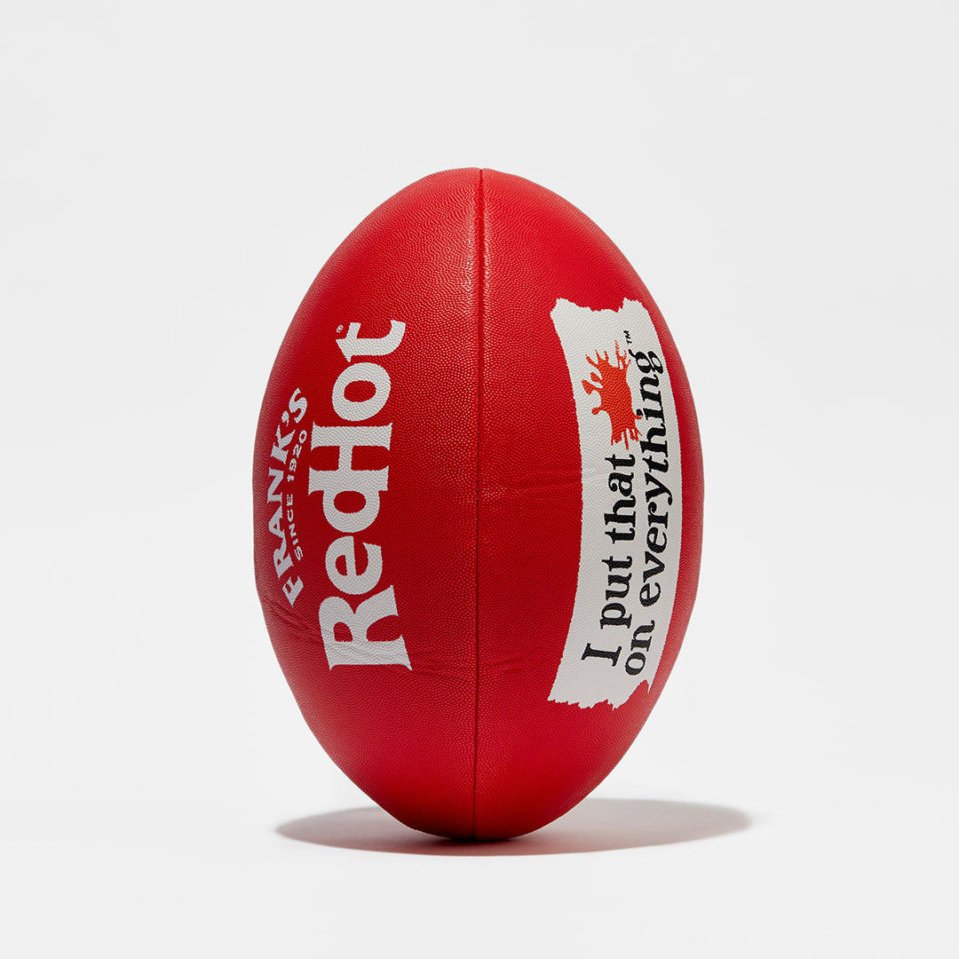 FRANK'S REDHOT RUGBY BALL
