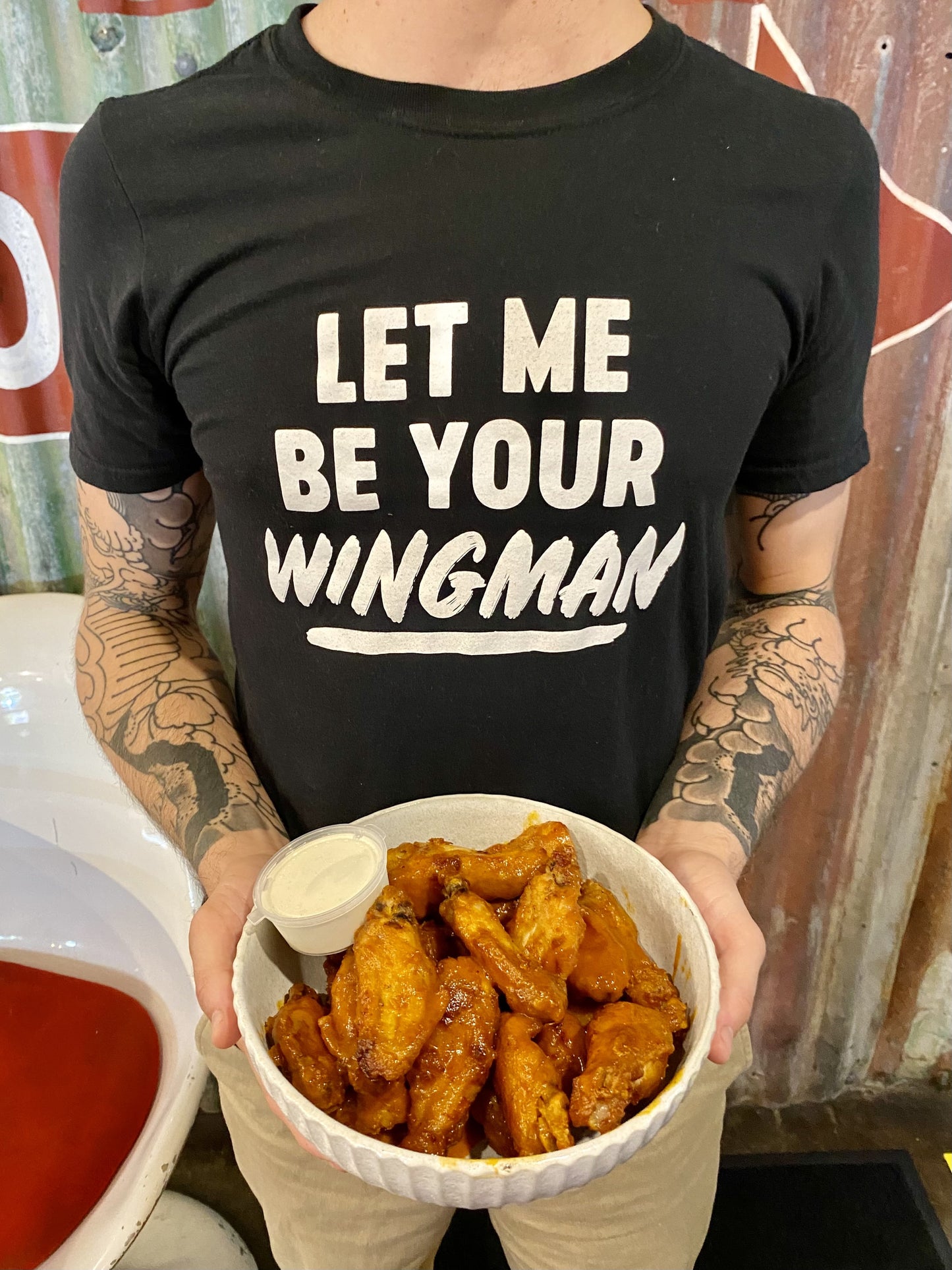 FRANK'S REDHOT WINGMAN T-SHIRT