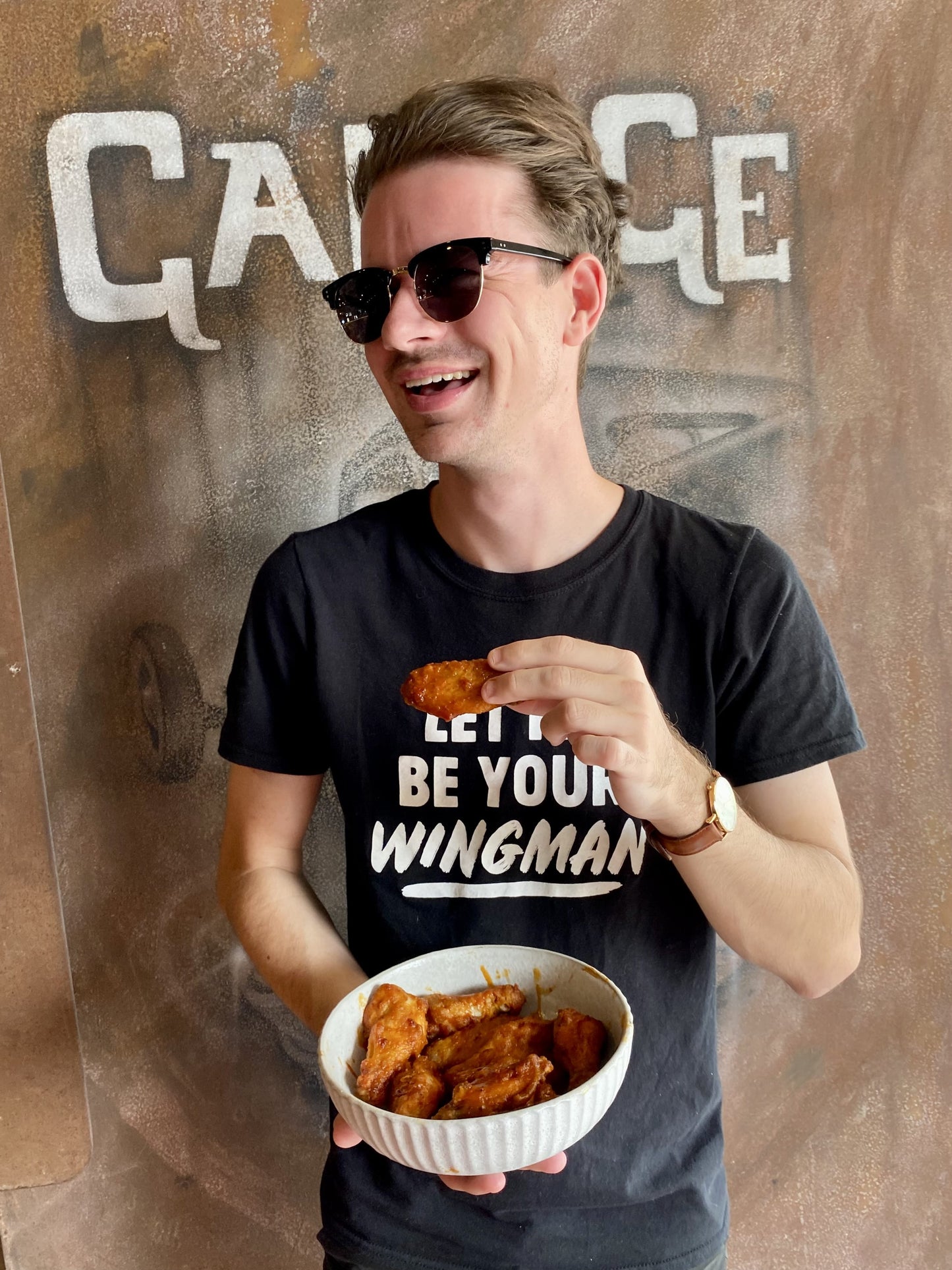 FRANK'S REDHOT WINGMAN T-SHIRT