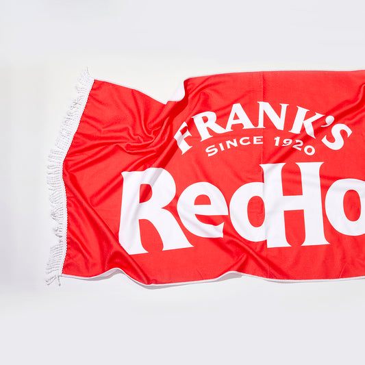 FRANK'S REDHOT BEACH TOWEL