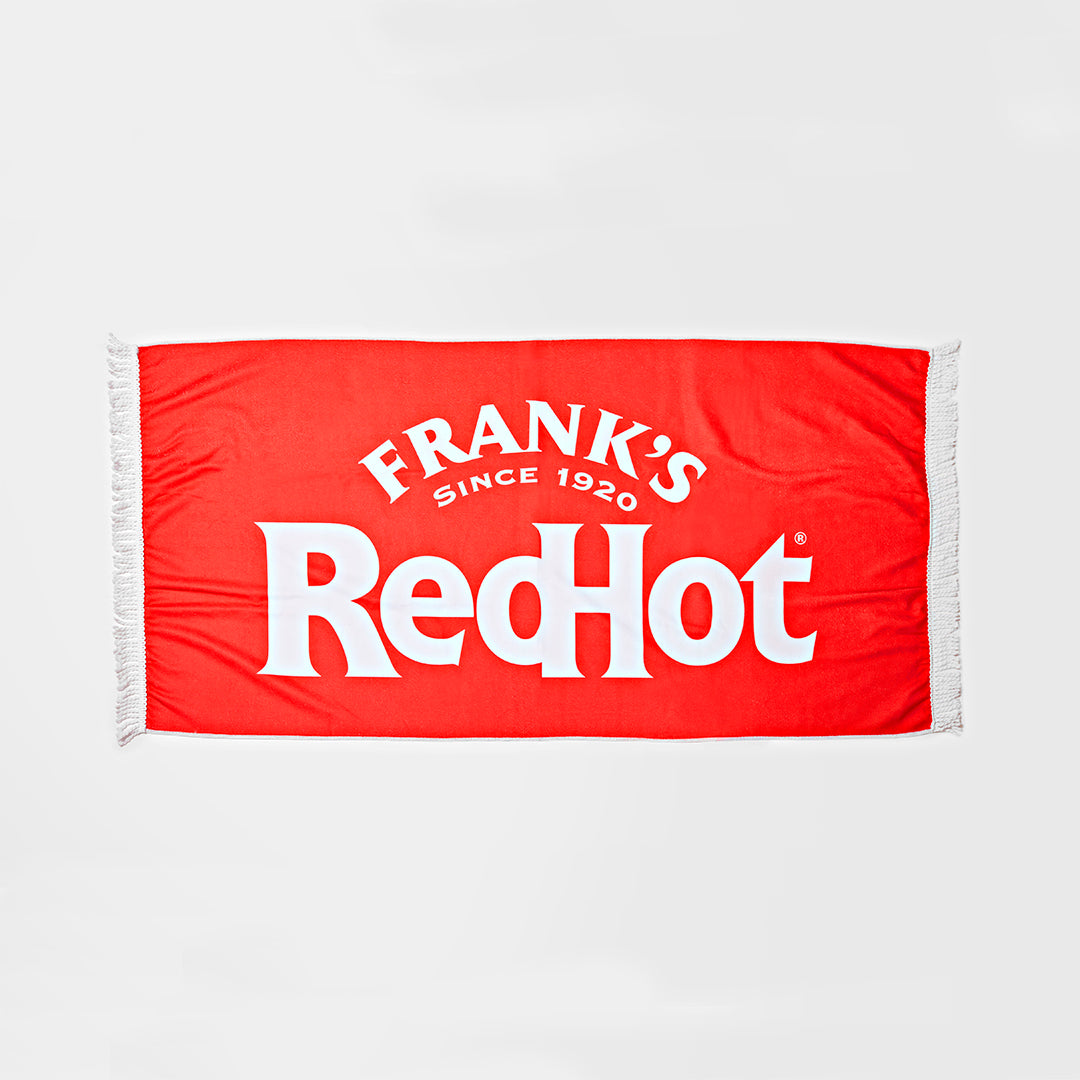 FRANK'S REDHOT BEACH TOWEL